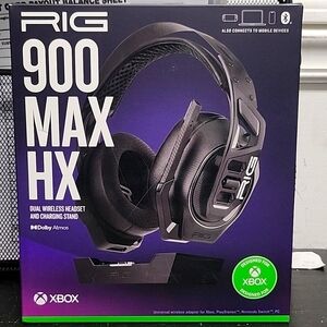 Rig 900 Max Hx Dual Wireless Gaming Headset & Charging Stand NEW